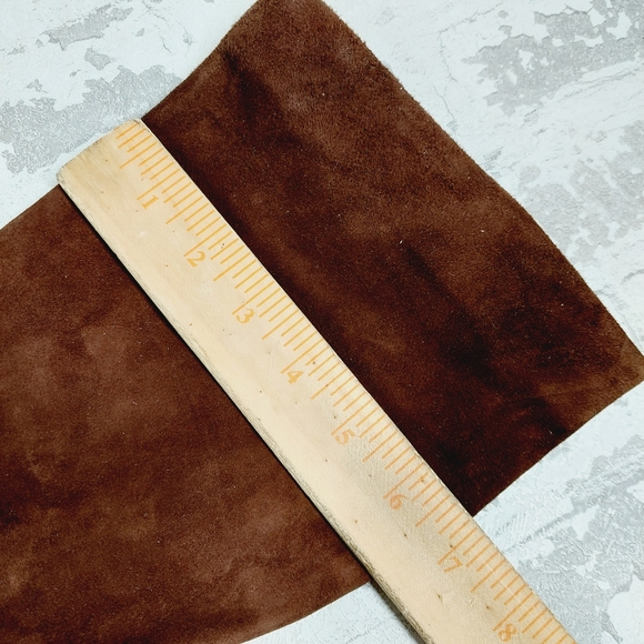 New Steve Madden Annya Brown Suede Knee High Boots C690 - Picture 9 of 12